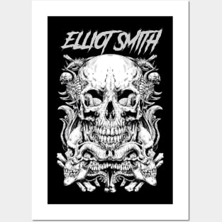 ELLIOT SMITH RAPPER MUSIC Posters and Art